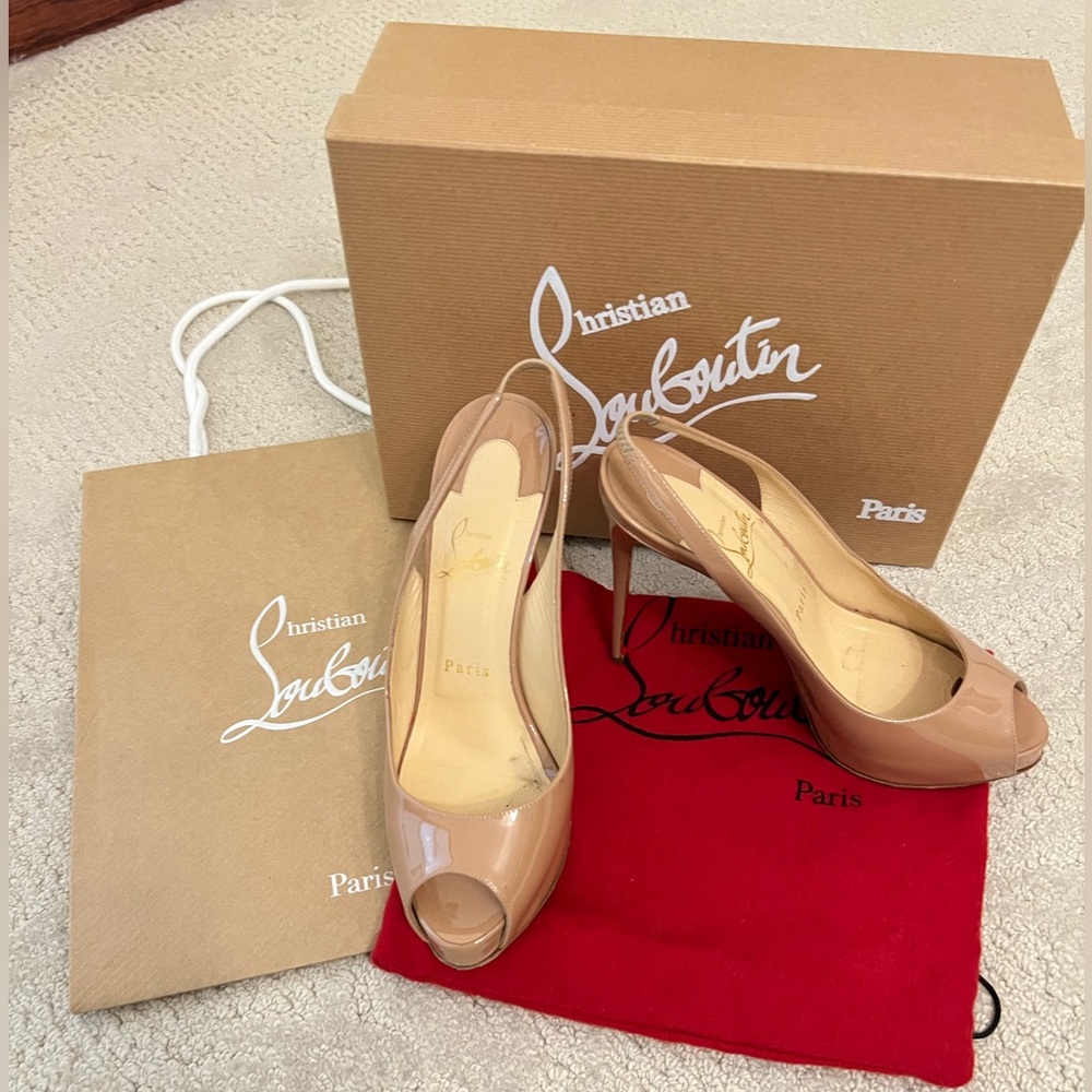 CHRISTIAN LOUBOUTIN Private Number 120 Pumps